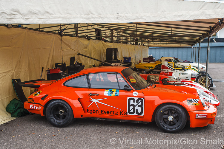 #63 911 RSR 3.0 driven by Hartwig Bertrams/Heinz Martin/Egon Evertz in the 1976 Le Mans 24 Hours