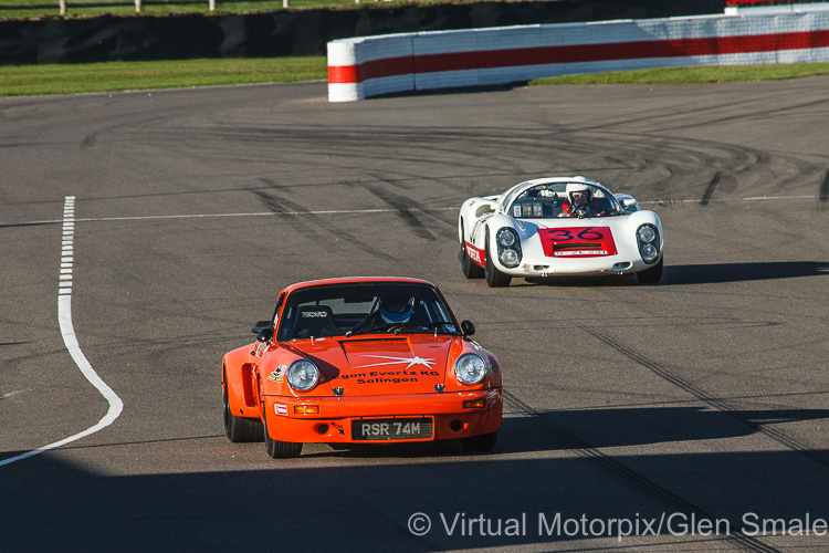 1976 #63 Porsche 911 RSR 3.0 and the 1967 Porsche 910