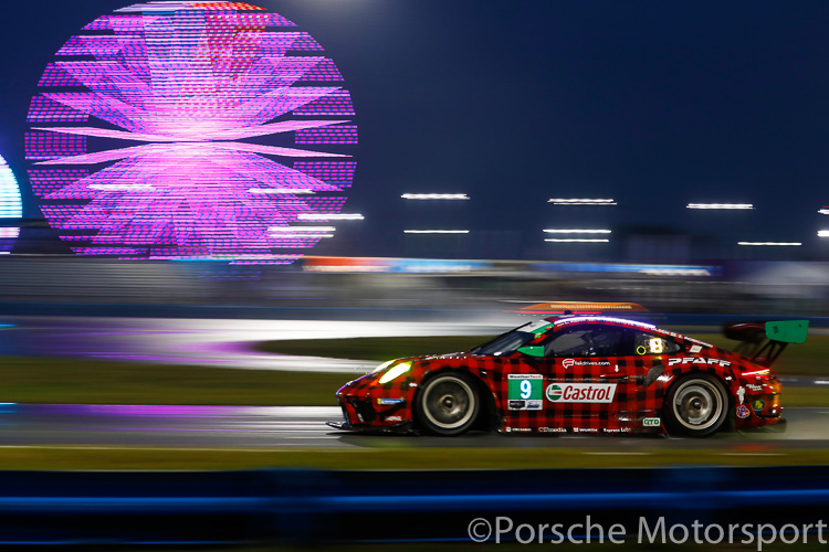 #9 PFAFF Racing Porsche 911 GT3 R of Scott Hargrove, Zacharie Robichon, Lars Kern and Dennis Olsen