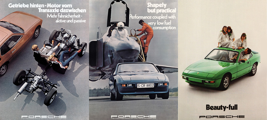 Very cool Porsche 924 posters