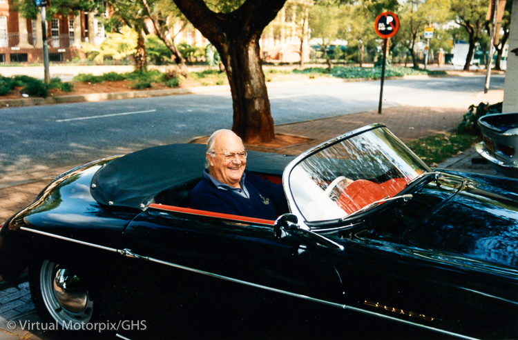 Ian Fraser-Jones is reunited with the 1958 inaugural SA 9-Hour race-winning Porsche 356 Speedster, 1996