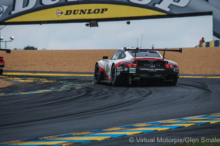 93 Porsche 911 RSR driven by Patrick Pilet, Earl Bamber and Nick Tandy