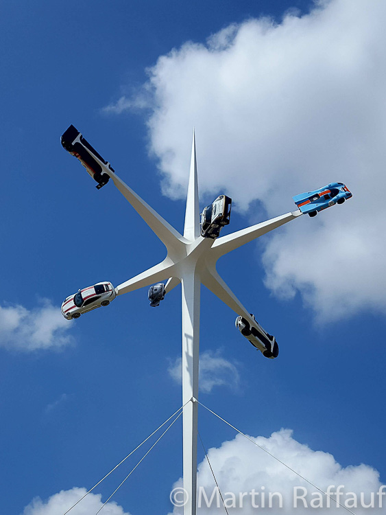 Gerry Judah sculpture at the 2018 Goodwood Festival of Speed