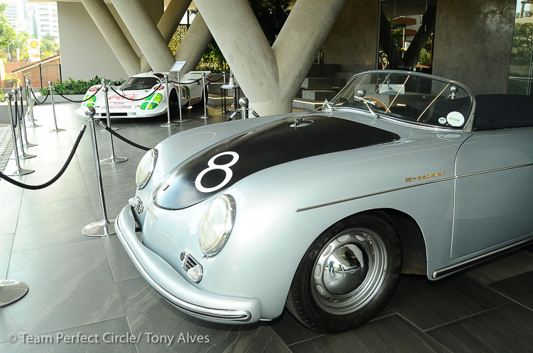 1969 Porsche 917 and 1958 Porsche 356 Speedster