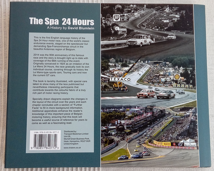 The Spa 24 Hours - A History, by David Blumlein © Virtual Motorpix/Glen Smale