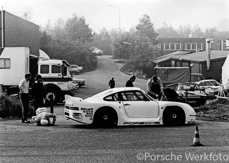 Development of the Type 961 in Weissach, ca.1985