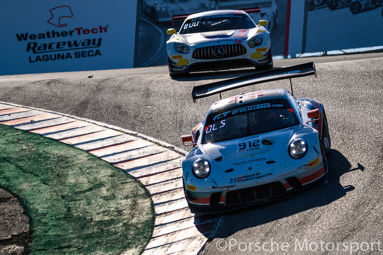 #912 Wright Motorsports Porsche 911 GT3 R driven by Dirk Werner, Matt Campbell and Dennis Olsen