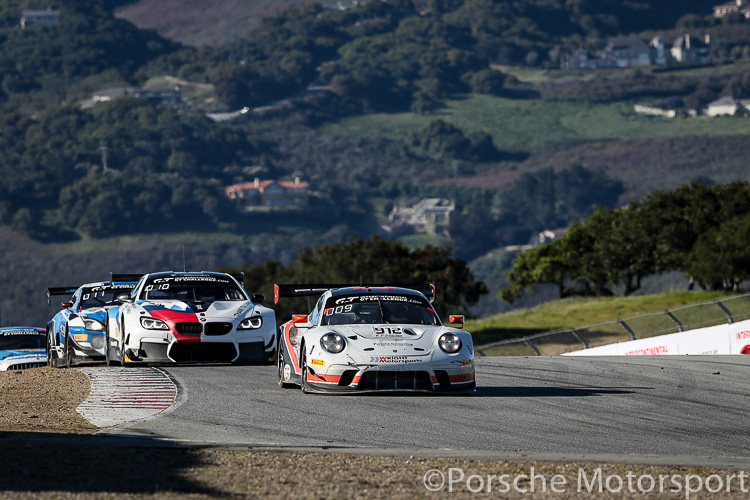 #912 Wright Motorsports Porsche 911 GT3 R driven by Dirk Werner, Matt Campbell and Dennis Olsen