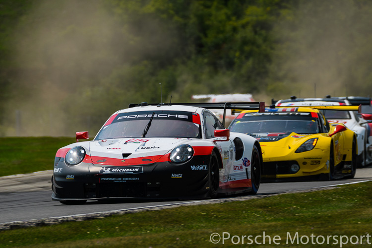 #912 Porsche 911 RSR driven by Earl Bamber and Laurens Vanthoor