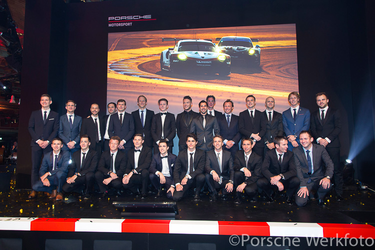 2018 Porsche works drivers