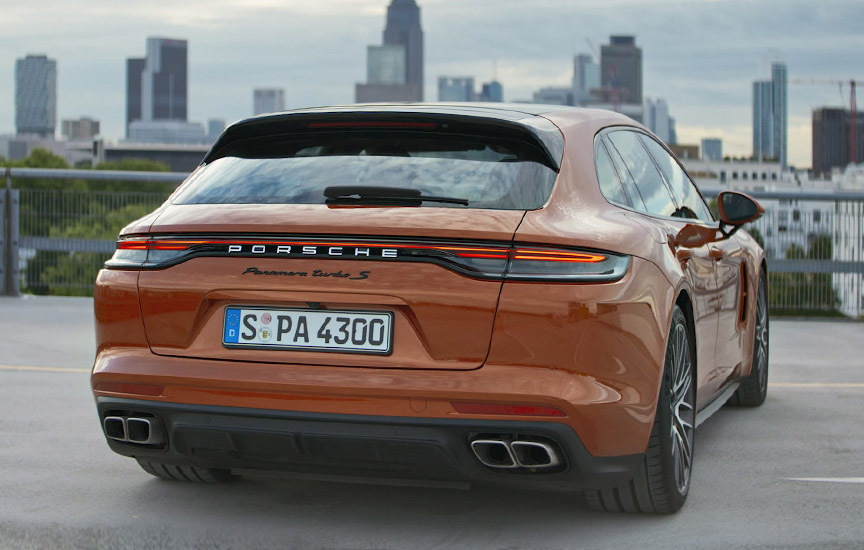 2021 model year Porsche Panamera Turbo S Sport Turismo