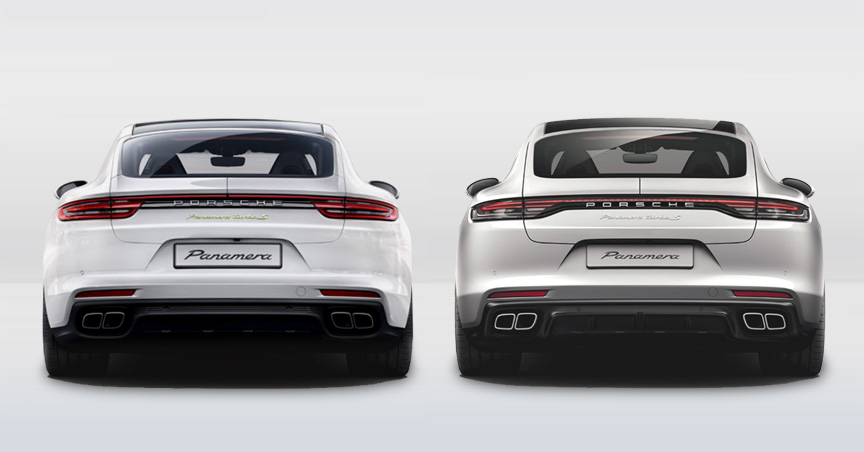 Porsche Panamera 2017 vs 2021 changes