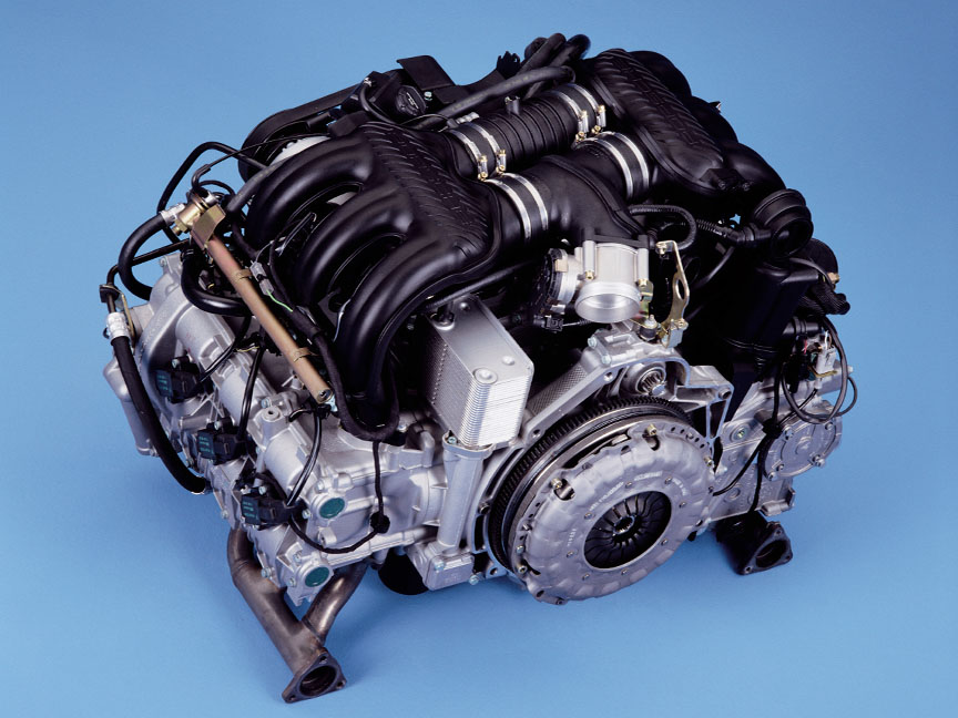 Porsche Boxster 986 engine and clutch