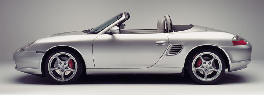 Porsche Boxster 986.2 side view