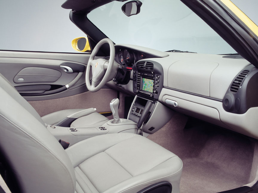 Porsche Boxster 986.2 gray interior