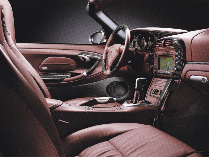 Porsche Boxster 986.2 Exclusive interior