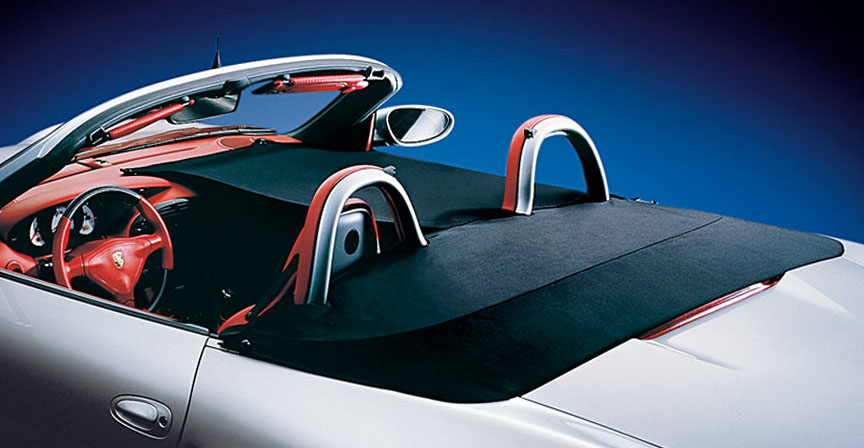 Porsche Boxster 986 tonneau cover