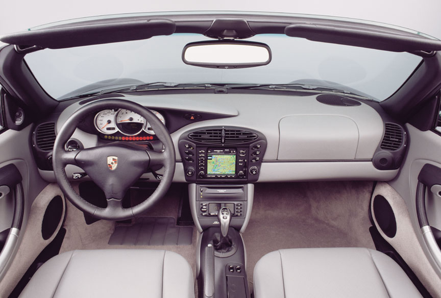 Porsche Boxster 986 gray interior