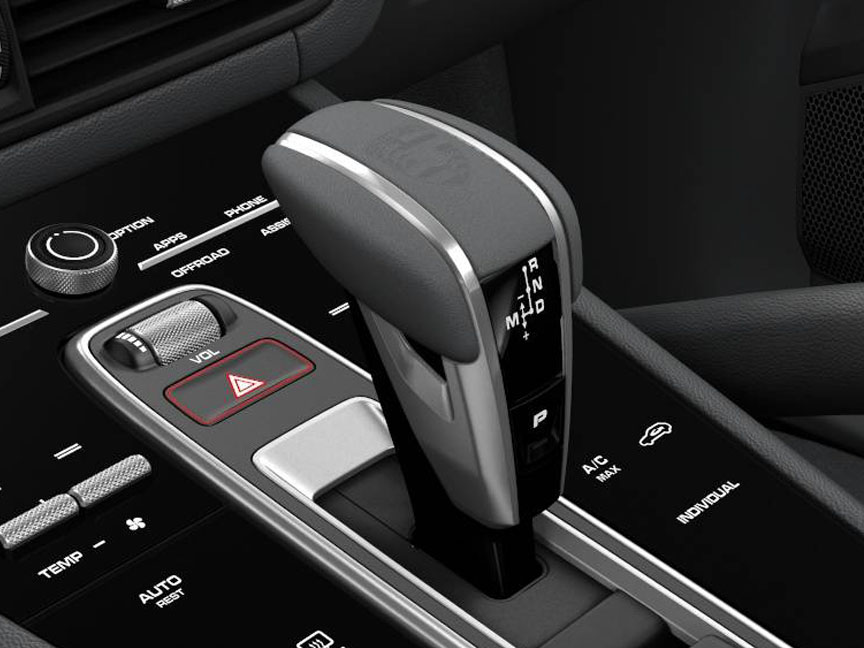 Porsche Cayenne Exclusive shifter