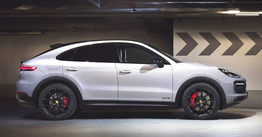 Porsche Cayenne Coupé GTS side view