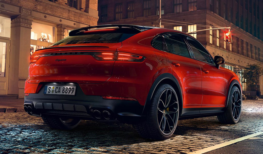 2019/2020 Lava Orange Porsche Cayenne Coupe