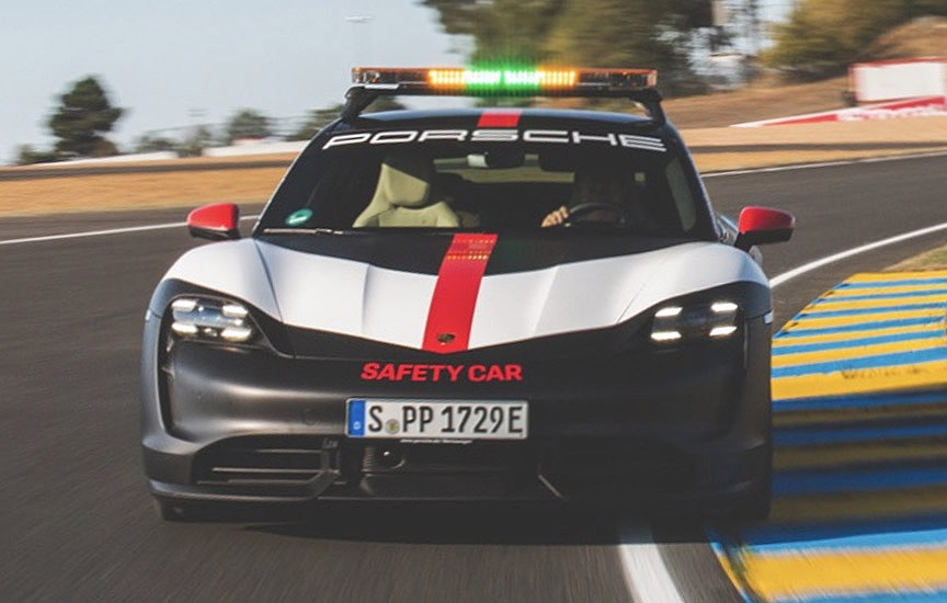 Taycan Turbo, Porsche Carrera Cup Deutschland safety car