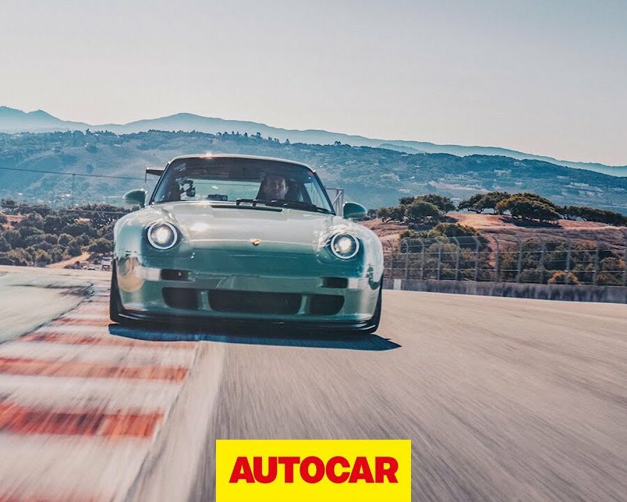 Gunther Werks 'remastered 993' at Laguna Seca