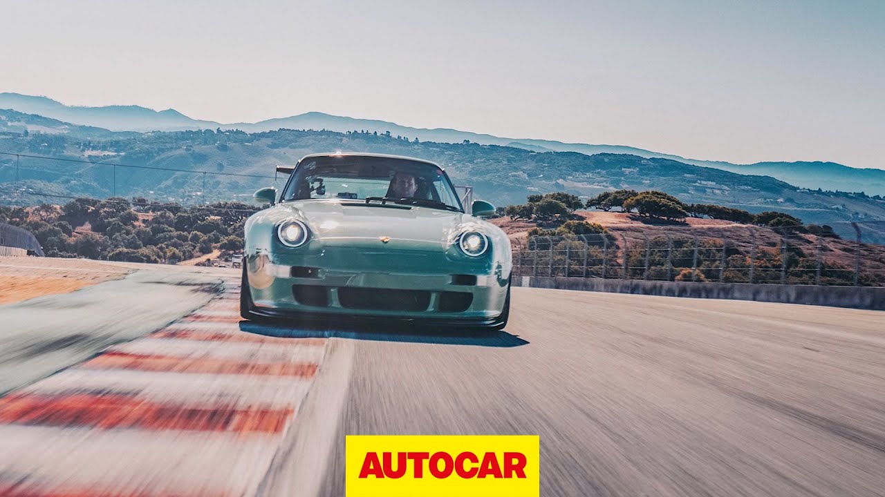 Gunther Werks 'remastered 993' at Laguna Seca