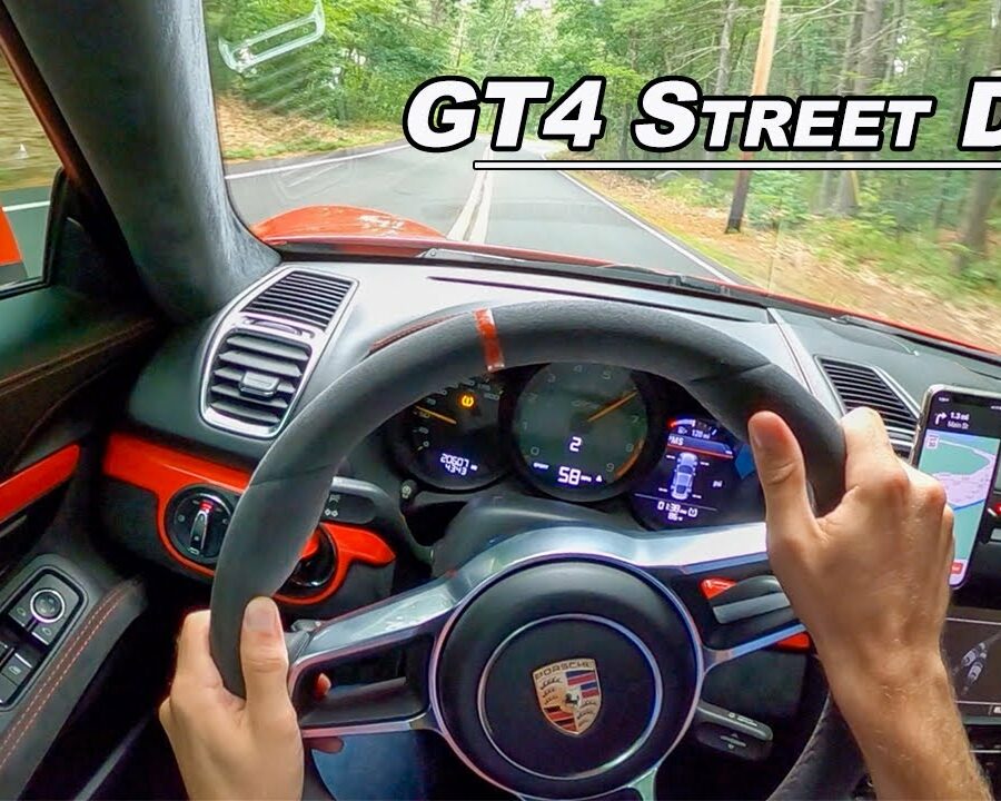 VIDEO- Porsche Cayman GT4 POV Street Drive Therapy - (Binaural Audio)