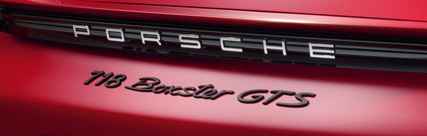 Porsche 718 Boxster GTS logo