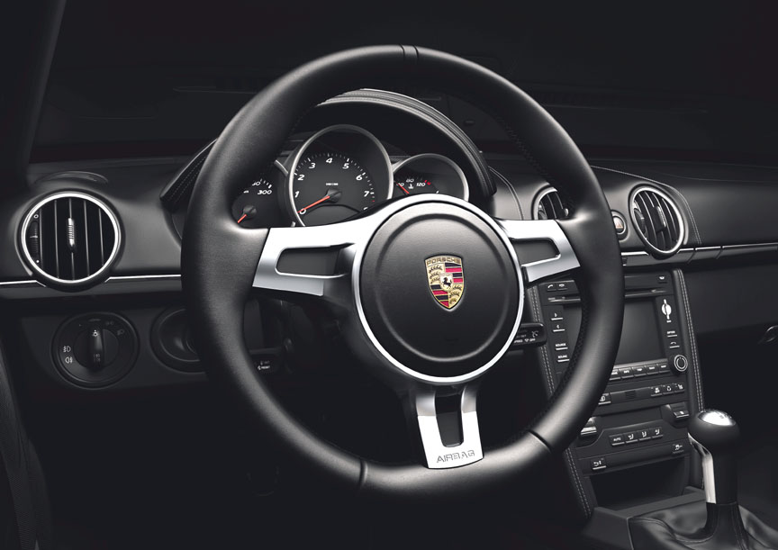 Porsche Boxster 987.2 SportDesign steering wheel