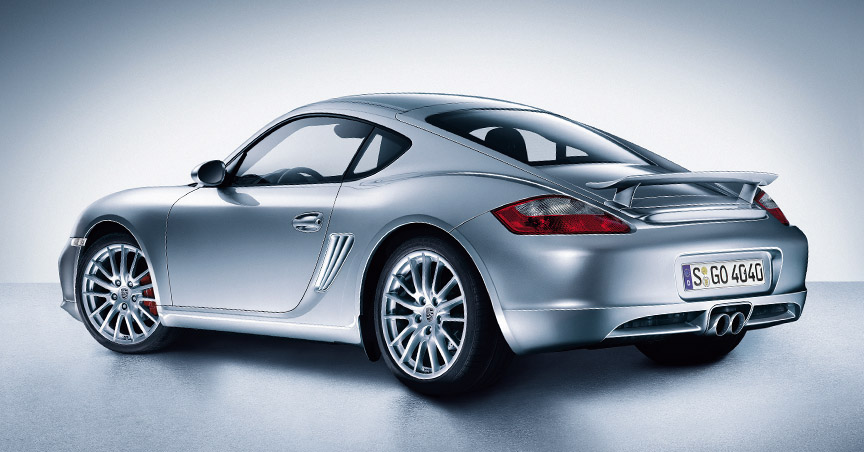 2007-2008 Porsche Cayman with Aerokit