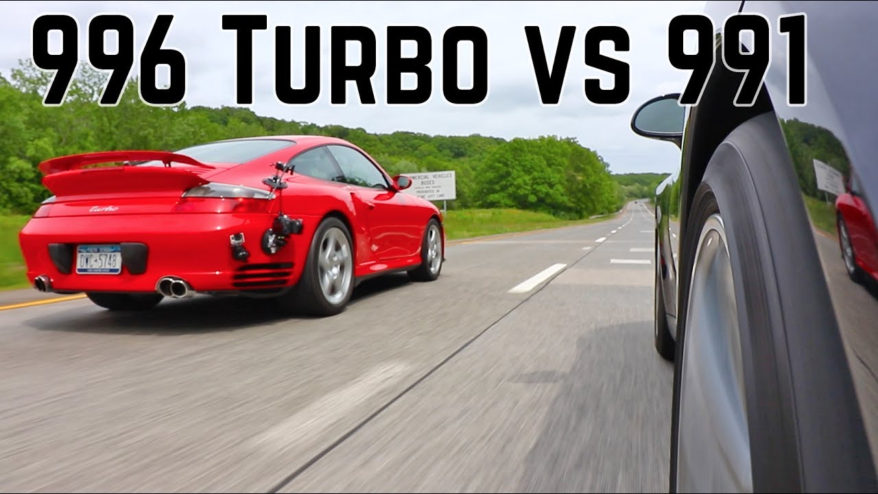 911 996 Turbo vs 911 991.2 Carrera 4S