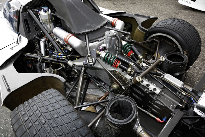 Porsche 911 996 GT1-98 engine, transmission