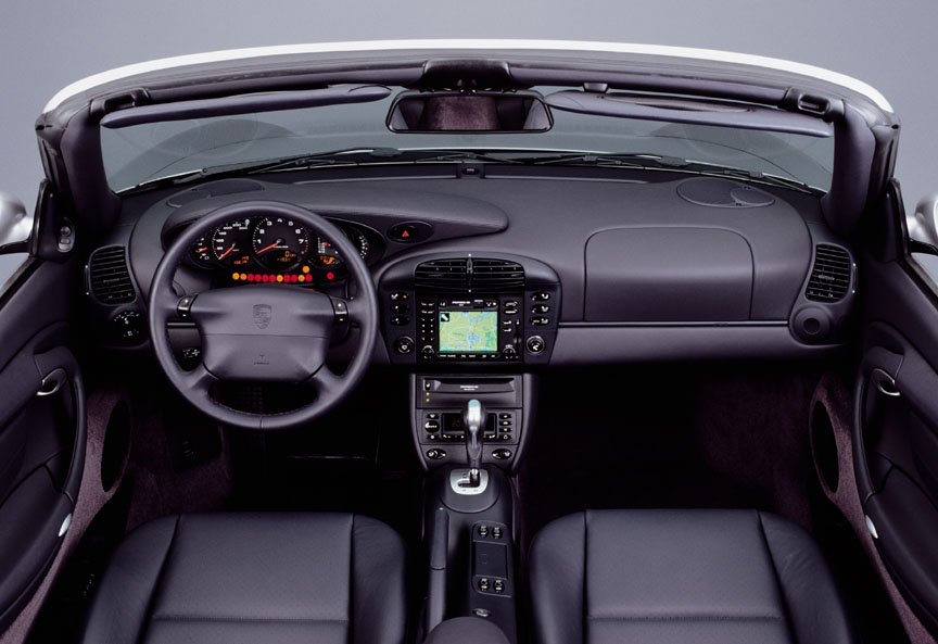 Porsche 911 996 Carrera 3.4 Cabrio interior