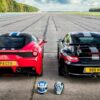 DRAG RACE!! 458 Speciale vs 997 GT3 RS 4.0