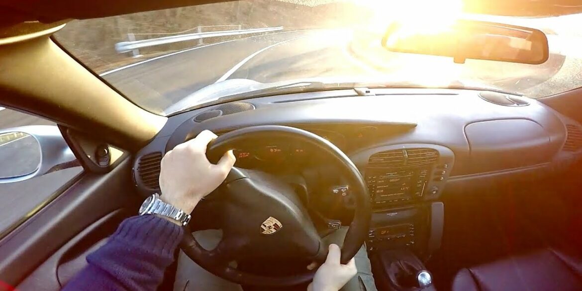 Great POV Drive in a Porsche 911 996 Carrera 4