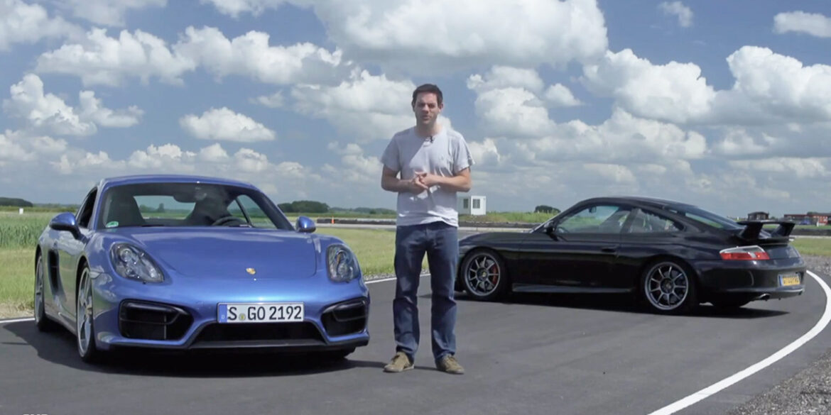 Porsche 911 996 GT3 vs Cayman GTS Track Battle