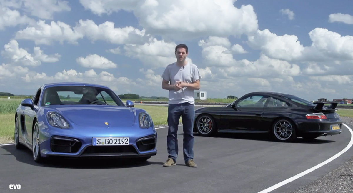 Porsche 911 996 GT3 vs Cayman GTS Track Battle