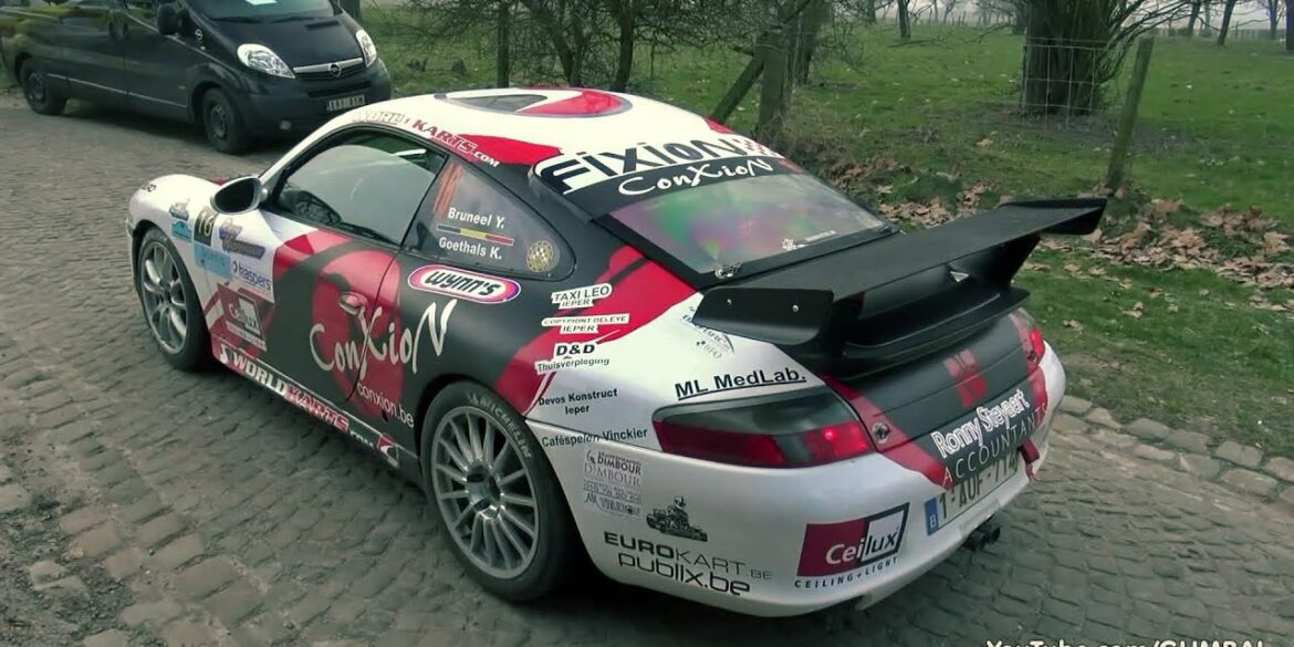Porsche 996 GT3 Rally - PURE ENGINE SOUNDS!