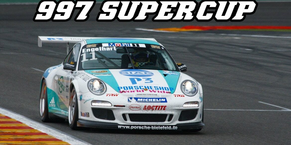 Porsche 997 GT3 Supercup - Loud exhaust sounds