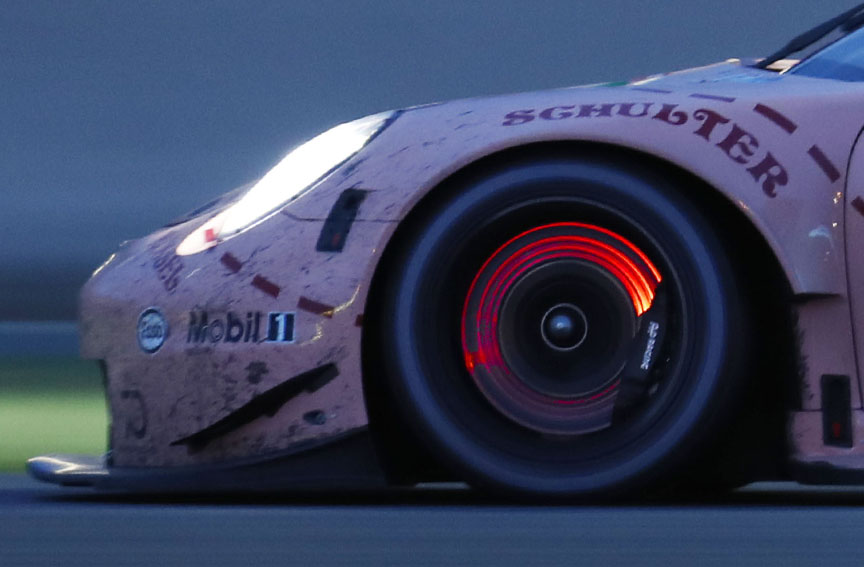 2018 Le Mans 24h, front brake of the Porsche 911 RSR #92 