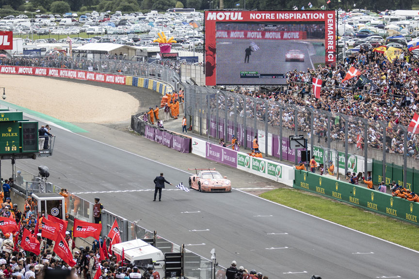 2018 Le Mans 24h GTE Pro winner Porsche 911 RSR #92 