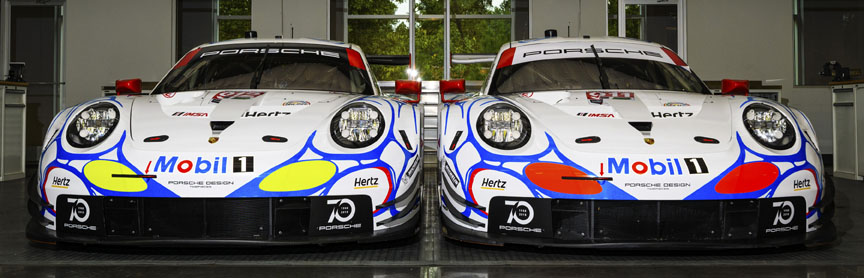 2018 Porsche 911 991.2 RSR with 1998 livery