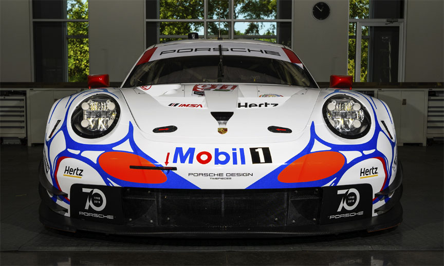 2018 Porsche 911 991.2 RSR with 1998 livery