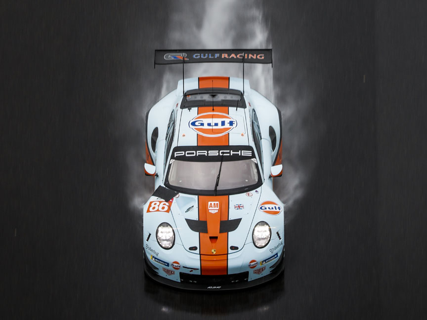 Porsche 911 991.2 RSR Gulf, 2018 Shanghai FIA WEC