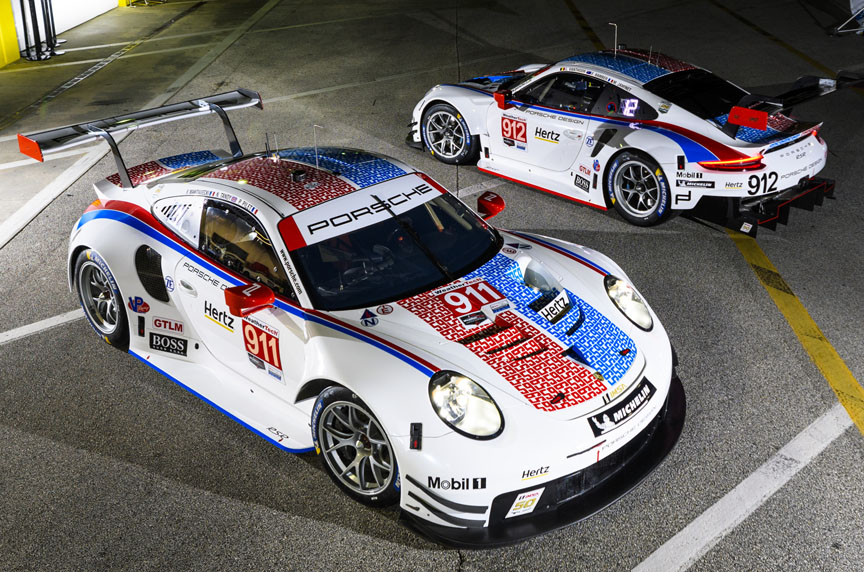 2019 Daytona, Porsche 911 991.2 RSR in Brumos Racing livery