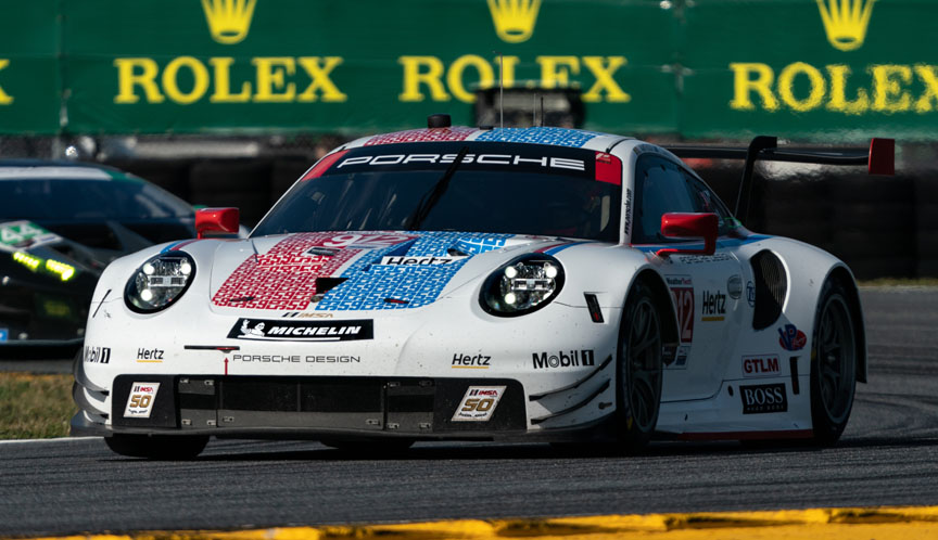 2019 Daytona, Porsche 911 991.2 RSR in Brumos Racing livery