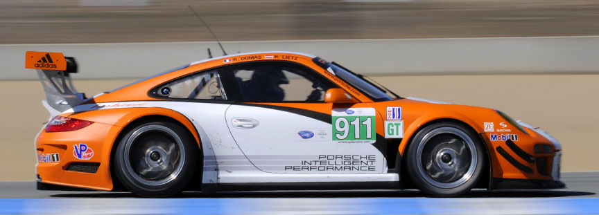 Porsche 911 997 GT3 R Hybrid 2011 Laguna Seca