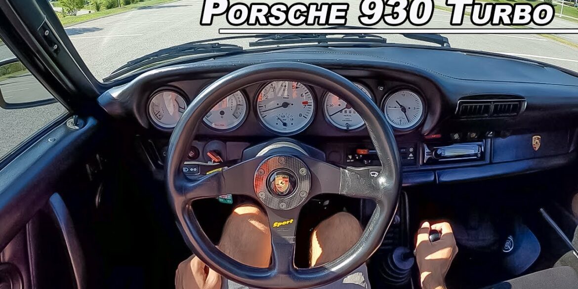 1977 Porsche 930 Turbo Carrera Flachbau - The Slant Nose Widow Maker (POV Binaural Audio)